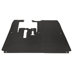 Show details for Premium Carbon Black/Silver Floor Mat Picture of Premium Carbon Black/Silver Floor Mat