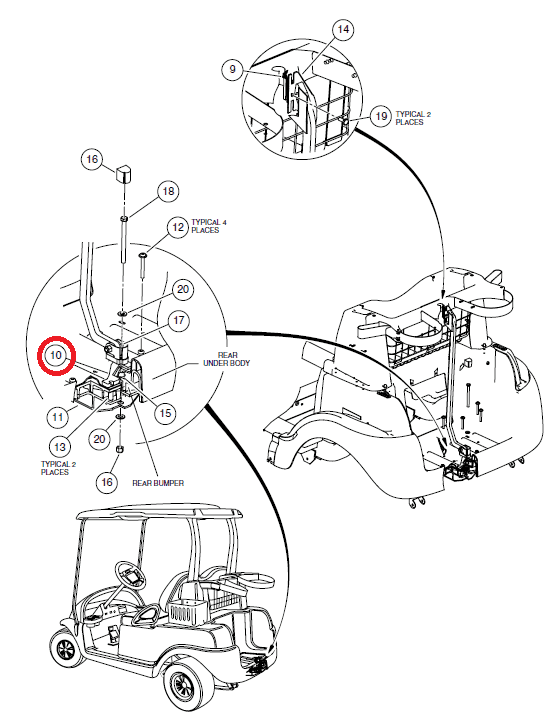 Picture of BRACKET, TOWING, SELF CONTD