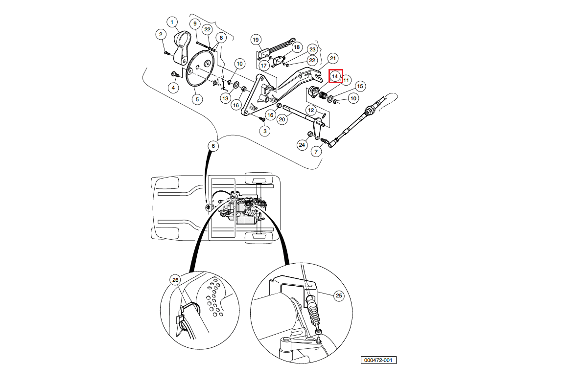 Picture of Kit, Neutral Lockout Cam